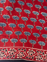 Ajrakh Modal Silk Saree