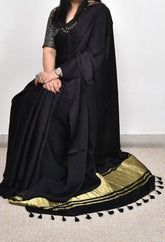 PLAIN MODAL SILK SAREE