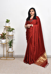 PLAIN MODAL SILK SAREE