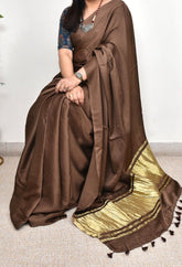 PLAIN MODAL SILK SAREE
