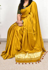 PLAIN MODAL SILK SAREE