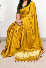 PLAIN MODAL SILK SAREE