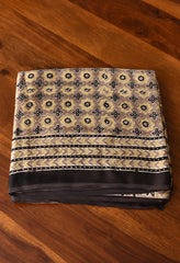 AJRAKH BEAUTIFUL DESIGNER MODAL SILK DIGITAL PRINTED SAREE