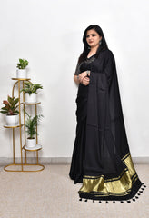 PLAIN MODAL SILK SAREE