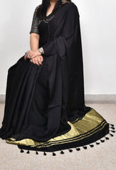 PLAIN MODAL SILK SAREE