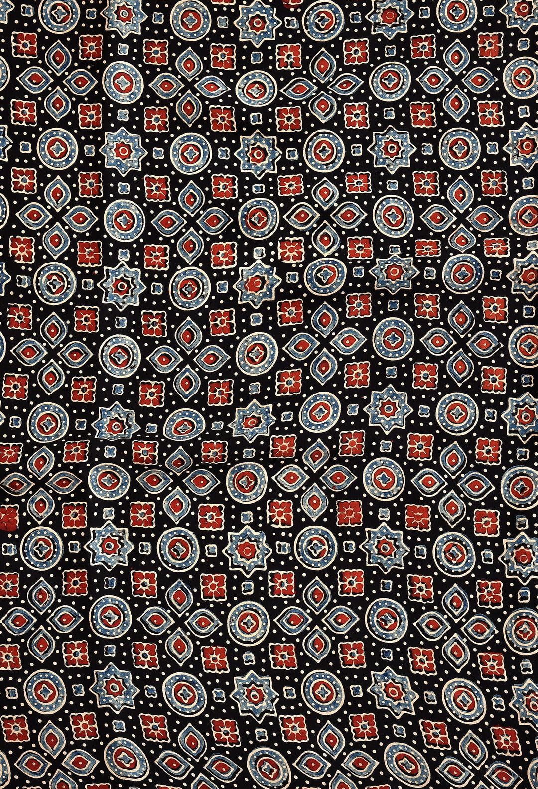 AJRAKH BLACK MODAL SILK DIGITAL PRINTED SAREE