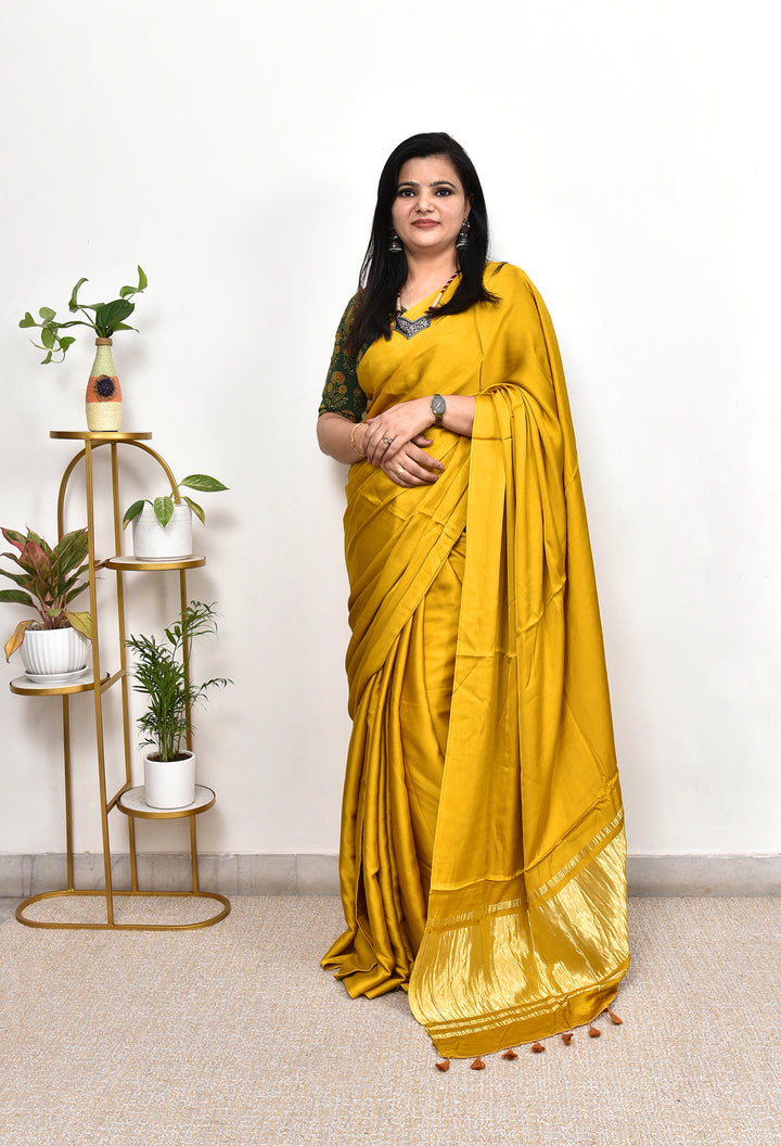 PLAIN MODAL SILK SAREE