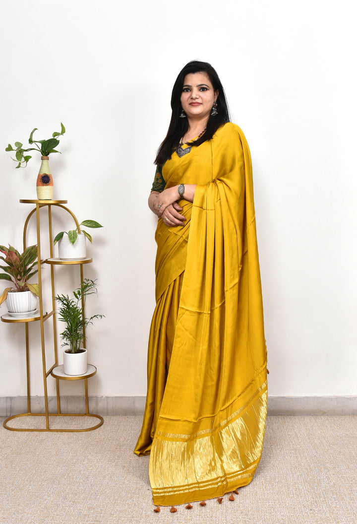 PLAIN MODAL SILK SAREE
