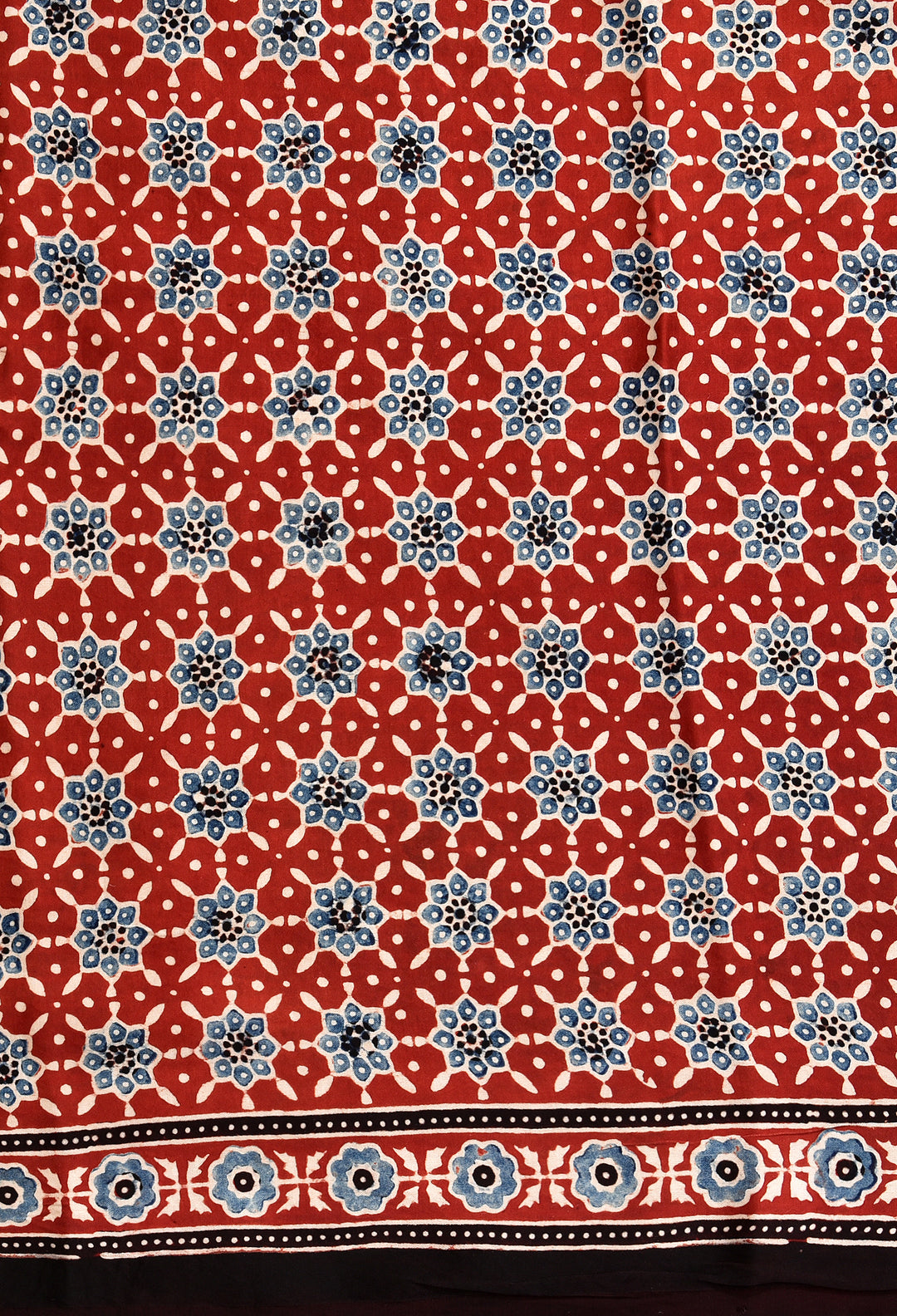 AJRAKH MODAL SILK DIGITAL PRINTED SAREE