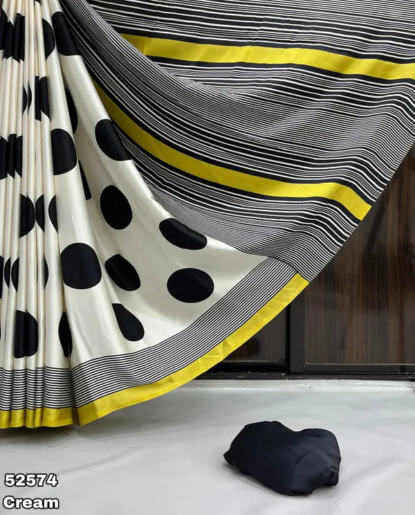 Ajrakh Modal Silk Digital Printed Saree